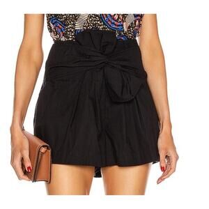 Ulla Johnson Paloma Short in Black Noir